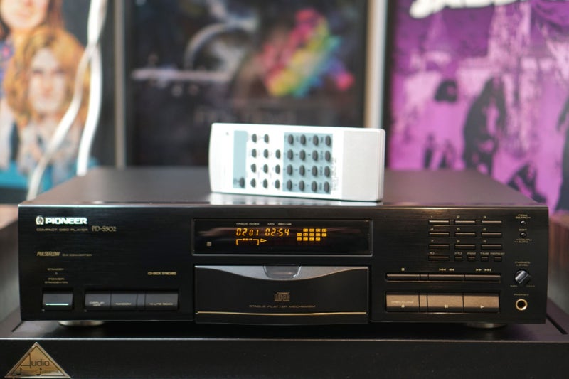 Pioneer PD-S502 Legendary Stable Platter CD Player with Remote - Made in Japan Carousel 2