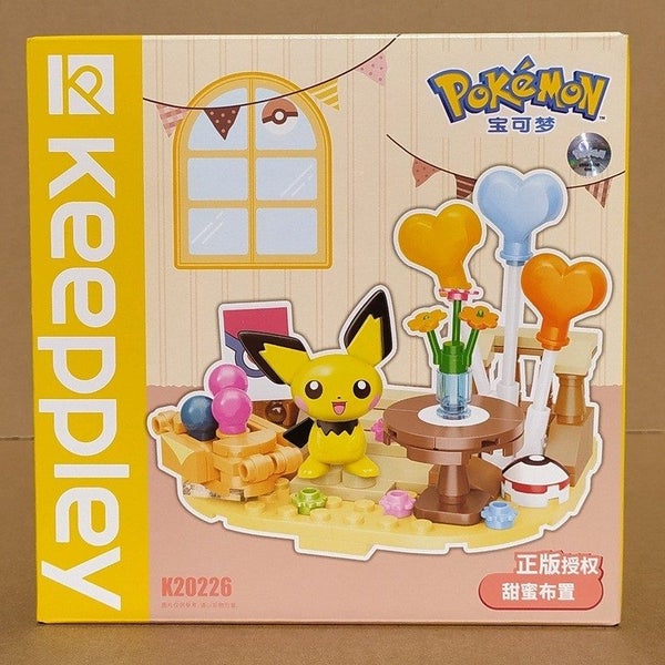 Keeppley Pokemon Building Blocks Pichu Sweet Decoration K20226 Carousel 1