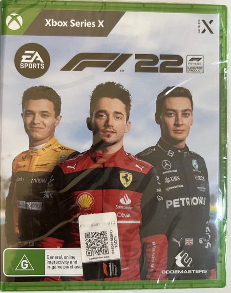 F1 22 XBOX SERIES X GAME (BRAND NEW STILL SEALED) Carousel 1