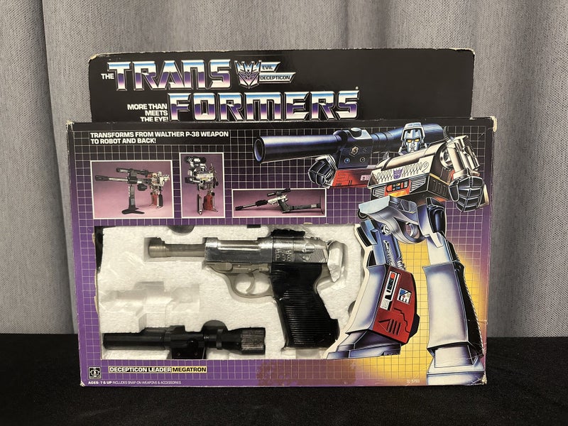 Transformers G1 1984 Boxed Megatron Near Complete!63878202346755110