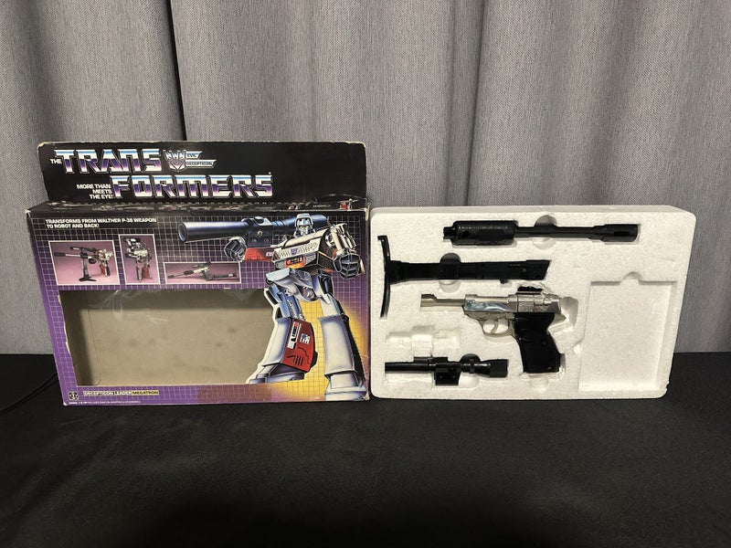 Transformers G1 1984 Boxed Megatron Near Complete!63878202346755111
