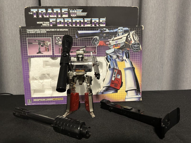 Transformers G1 1984 Boxed Megatron Near Complete!63878202346755113