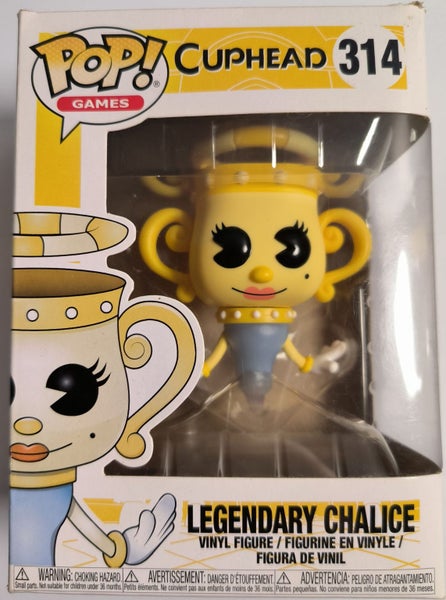 FUNKO POP CUPHEAD LEGENDARY CHALICE 314 COLLECTABLE #B21124874-6 Carousel 1