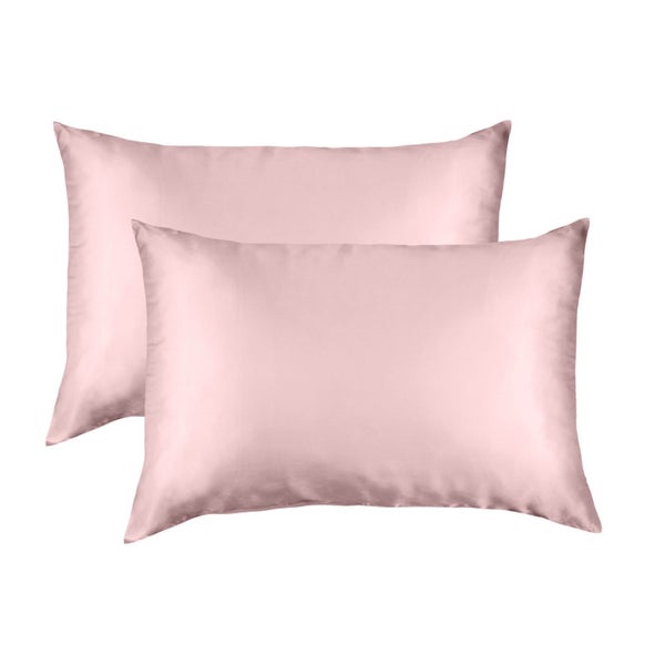 Silk Pillow Case Twin Pack Size: 51X76cm Lilac Carousel 1