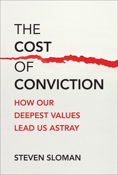 The Cost of Conviction by Steven A. Sloman - Hardcover Carousel 1