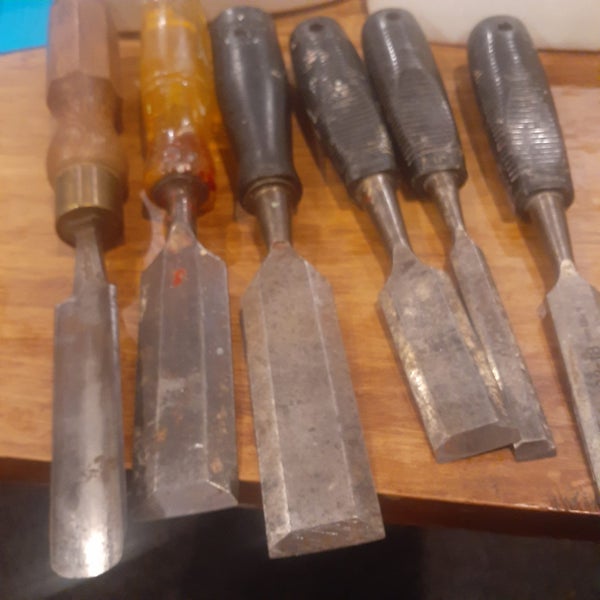 Chisels x 6 assorted64142557411074110