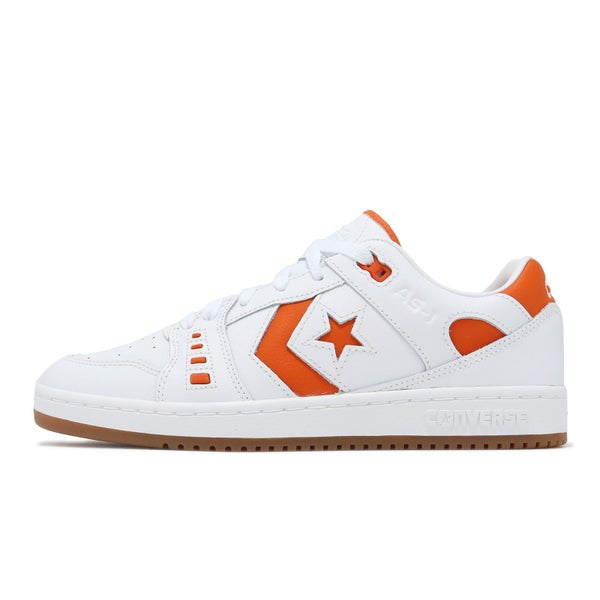 Converse AS-1 Pro White Orange Men Unisex Skate Boarding Casual Shoes A08130C Carousel 1