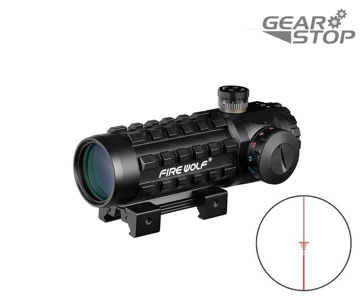 Red Dot Scope Reflex Sight 3x28 red green dot multi rail 11mm 20mm63829806950401110