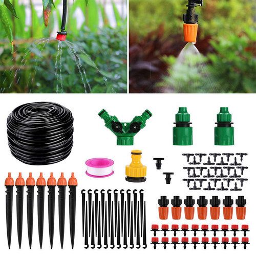 40M Drip Irrigation Watering Hose Kit System Carousel 1