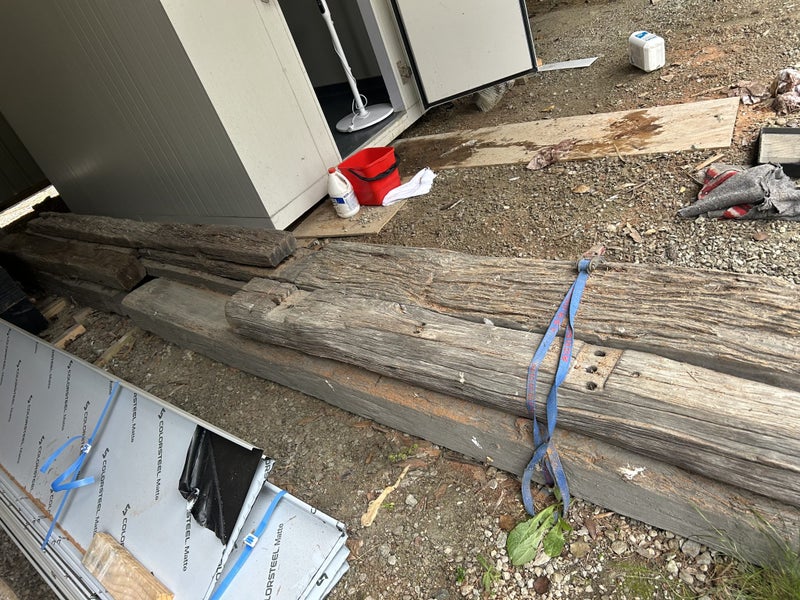 Hardwood sleepers and macro posts63948156063619111