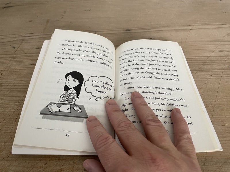 Secret's Out by Chrissie Perry (Go Girl) - Small Paperback Carousel 5