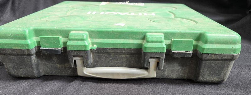 Hitachi - Drill Set Case - Broken Hinge - $1 Reserve (14 H) Carousel 1