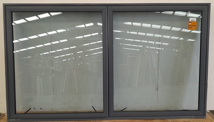 Denim Blue Double Glazed Twin Awning Window H1200 x W2100 DR14256 Carousel 1