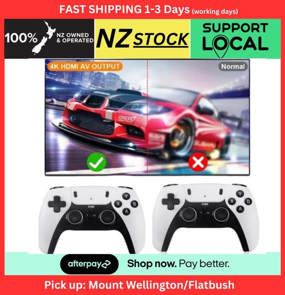 4K X9 PRO TV Game Stick 37,000+ Games Dual Wireless Controller64627409508227110