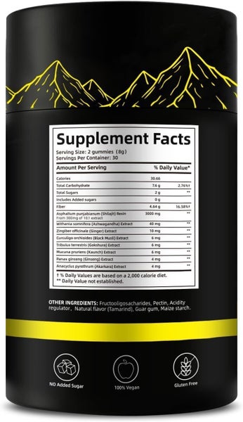 Himalayan Shilajit Gummies Himalayan Shilajit Gummies Himalayan Shilajit Gummies Carousel 12