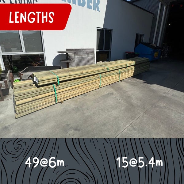 140x45mm RADIATA H4 #2 GRADE T&G RETAINING WALL Carousel 2