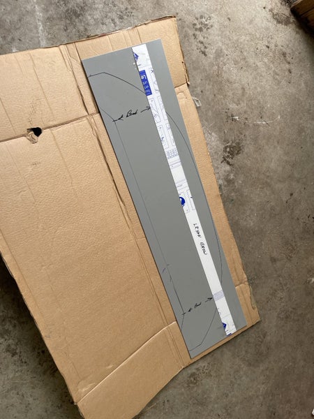 Polycarbonate type sheeting / aircraft instrument panel Carousel 1