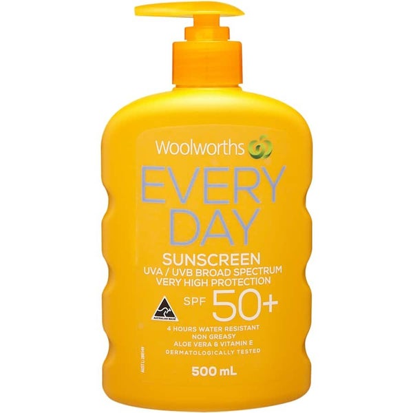 Woolworths Sunscreen Everyday Spf 50+ Carousel 1