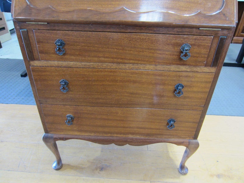 Mahogany Dropfront Desk Carousel 14