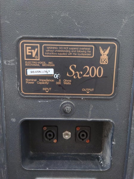 Electro-Voice SX200 300W 12” Unpowered Speakers x2 Carousel 2