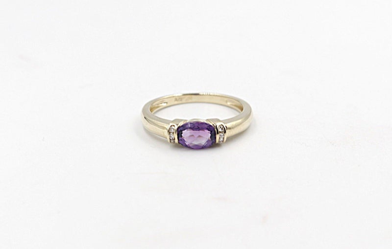 9ct Gold Amethyst Fashion Ring SYR8125 Carousel 2