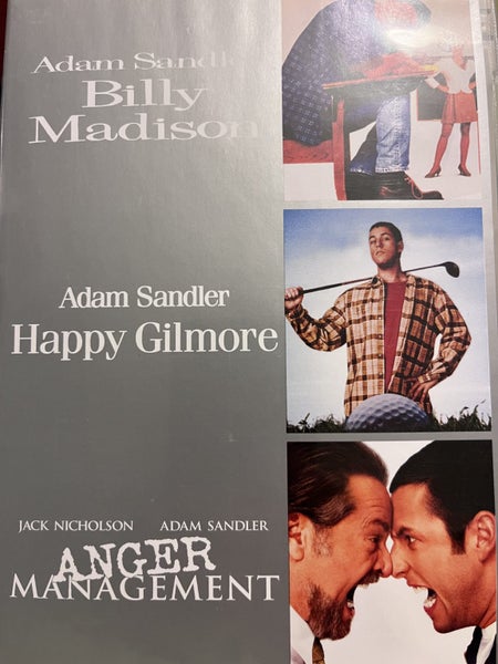 Happy Gilmore / Billy Madison / Anger Management (Triple Pack)64620472215553112