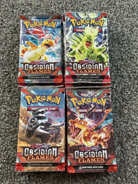 14x Pokemon - Obsidian Flames Booster Packs Carousel 1