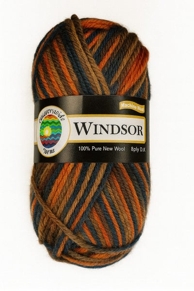 Countrywide Yarns Windsor 8ply Yarn ***RRP $6.20*** Carousel 1