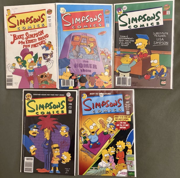 Simpsons Comics #40-47 Carousel 1
