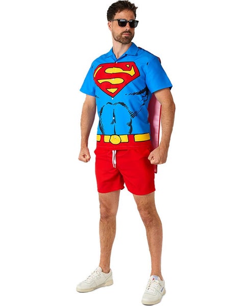 Superman Summer Combo Swim Suit Carousel 1