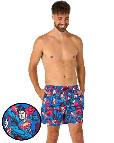The Man of Steel Opposuit Mens Swim Shorts Carousel 1