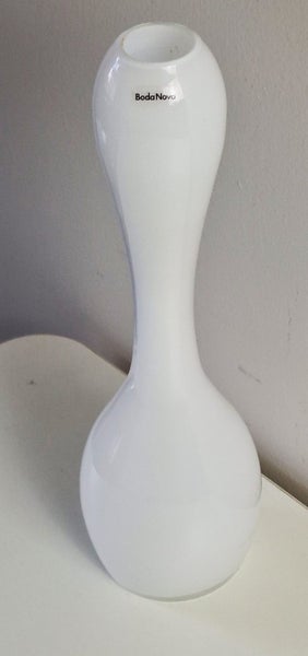 +++ SCANDINAVIAN " BODA NOVA - SWEDEN " GLASS VASE +++ Carousel 1