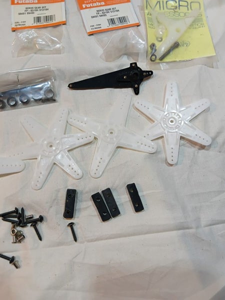 Rc plane servos futaba etcca hinges new Carousel 5