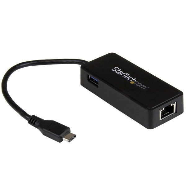 StarTech USB-C to Gigabit Network Adapter with Extra USB 3.0 Port Carousel 1