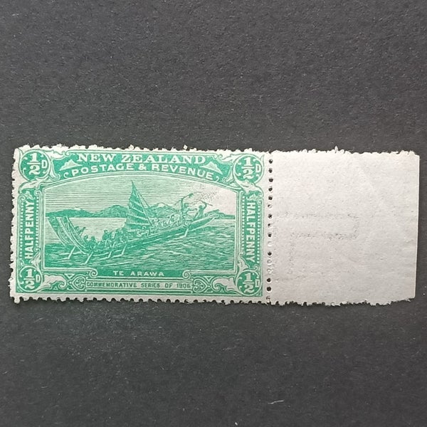 1906 1/2d Canoe Mint Carousel 1