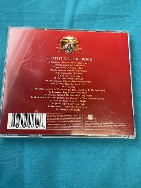 GREATEST EVER SOFT ROCK DEFINITIVE COLLECTION CD ONE Carousel 2