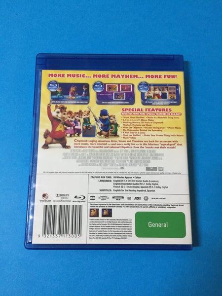 Alvin and the Chipmunks: The Squeakquel (Blu-Ray)64516190032258111
