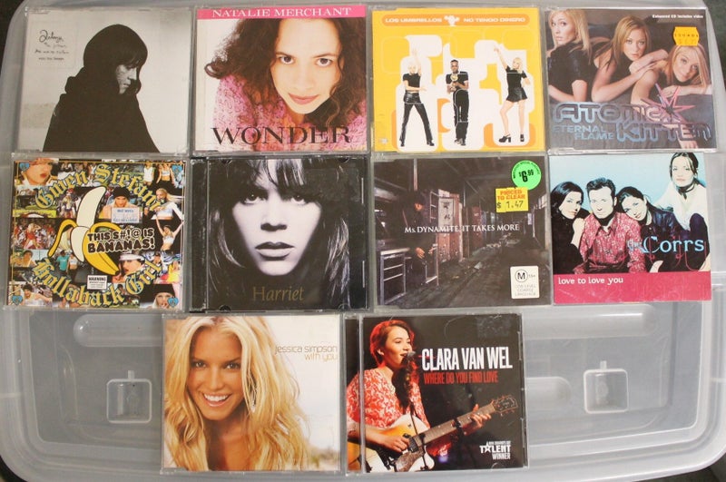 10 CD Singles Mostly Female Artists 1995 - 2012 Carousel 1