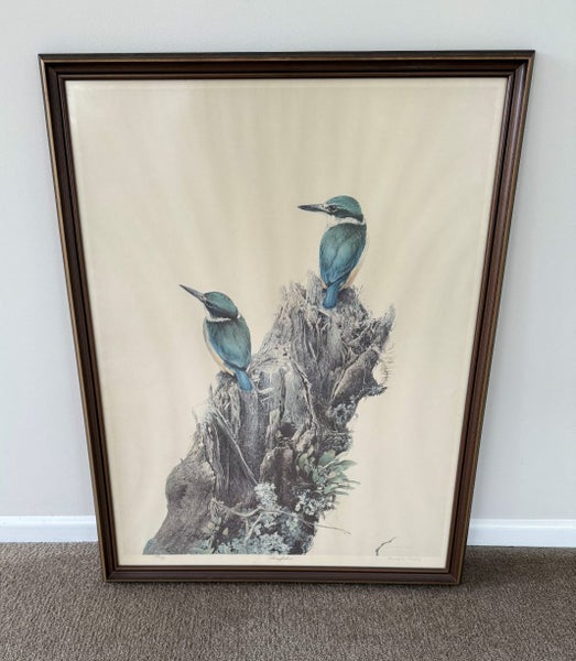 Raymond Ching Limited Edition print - Kingfisher - signed and numbered Carousel 1