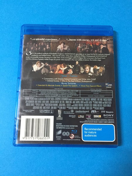 Anonymous (Blu-Ray) Carousel 2