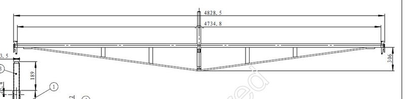 Kwikstage Scaffold Bridging Ledger 4.8m Carousel 2