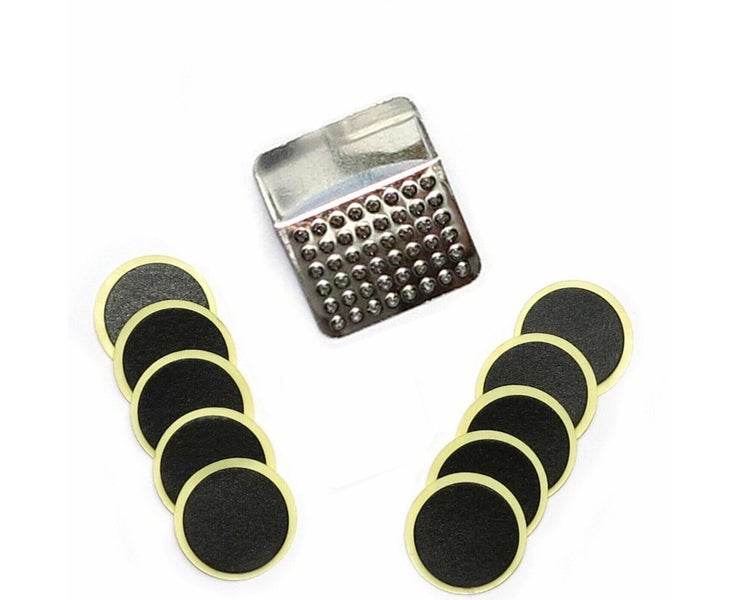 Bicycle Tube Glueless Patch Kit 10 Pcs Bike Puncture Repair Kit Carousel 2