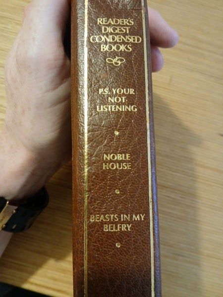 Readers Digest Condensed Books - 3-in-1 - Eleanor Craig, James Clavell, Durrell Carousel 4