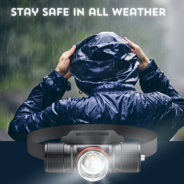 Divers Head Torch - 60m Waterproof - Rechargeable Battery - Free Shipping NZ Carousel 6