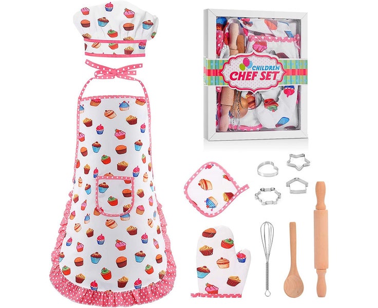Boys Gifts Age 3-6 , Cooking And Baking Set Chef Set For Little Boys Toys For Carousel 1