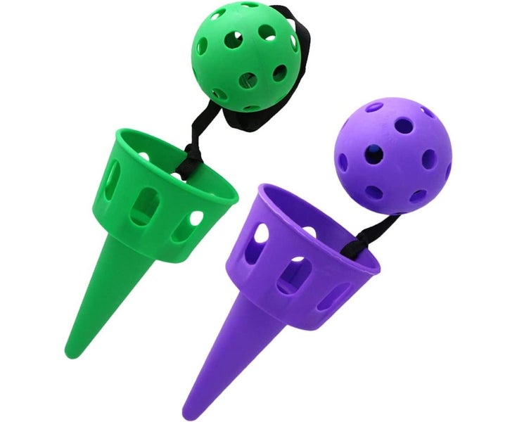 2Pcs Cup And Ball Game Mini Catch Ball Toy Ball Catching Cup Hand Eye Coordin Carousel 1