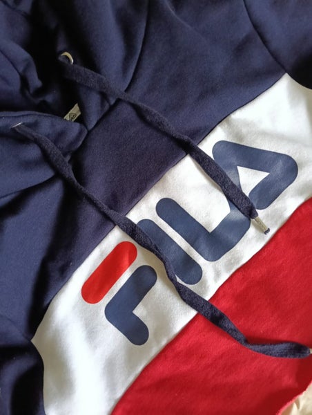 Fila crop hoody red white and blue M Carousel 2