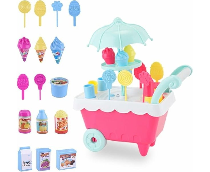 Children's ice cream shop Kitchen accessories for children aged 3 and above I Carousel 1