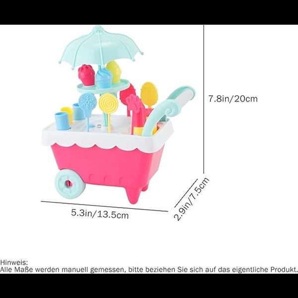 Children's ice cream shop Kitchen accessories for children aged 3 and above I Carousel 2