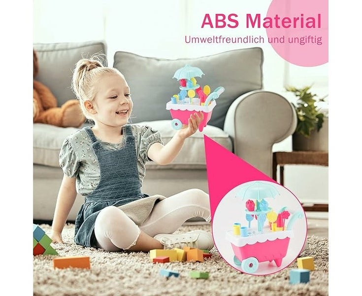 Children's ice cream shop Kitchen accessories for children aged 3 and above I Carousel 5
